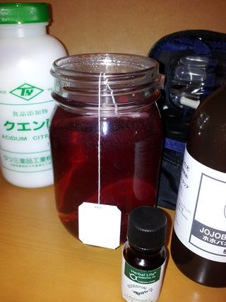 クエン酸リンスの作り方